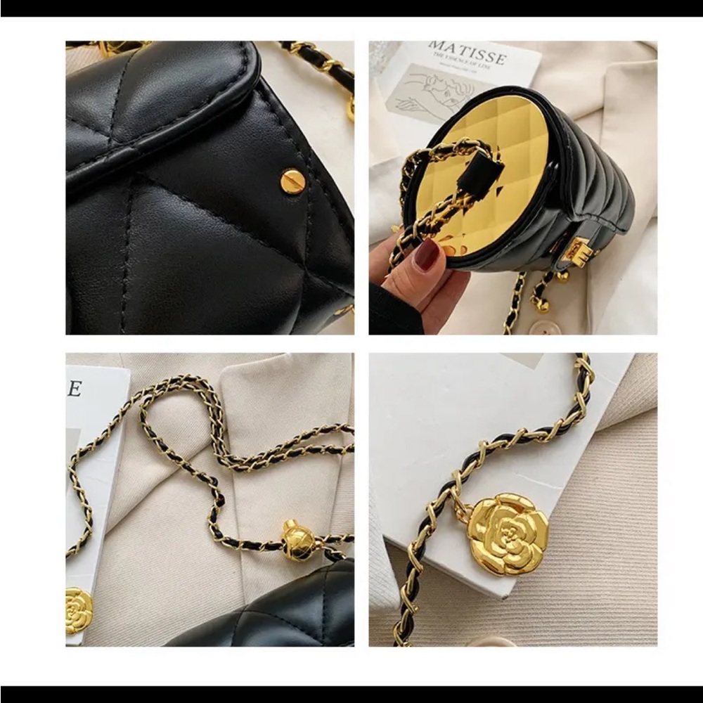 Goat Leather crossbody bag - Picture 2 of 4
